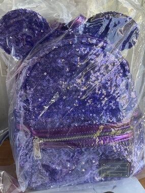 Disney purple loungefly